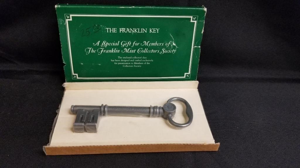 Franklin Mint Collectors Key