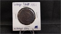 1851 Large Cent