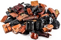 Lot of Various Leather Holsters