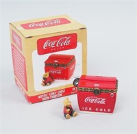 Boyd's Bears Coca-Cola Icebox Freezer Trinket Box