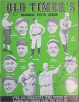 Vintage Baseball Memories: Photo Album Signed