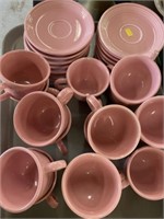 Fiestaware Cups and Saucers