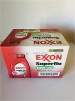 NIB 12 - 1 qt. Exxon Super Flo 10W-30 Oil