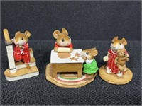 WEE FOREST FOLK FIGURINES