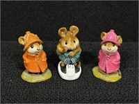 WEE FOREST FOLK FIGURINES