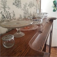 Lot of Mixed Glass Kitchen Items
