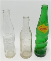 * Vintage “Squirt” Green Soda Bottle, “Manhattan