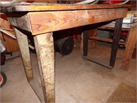 WOODEN WORK TABLE