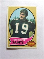 1970 Topps Tom Dempsey RC Rookie Card #140