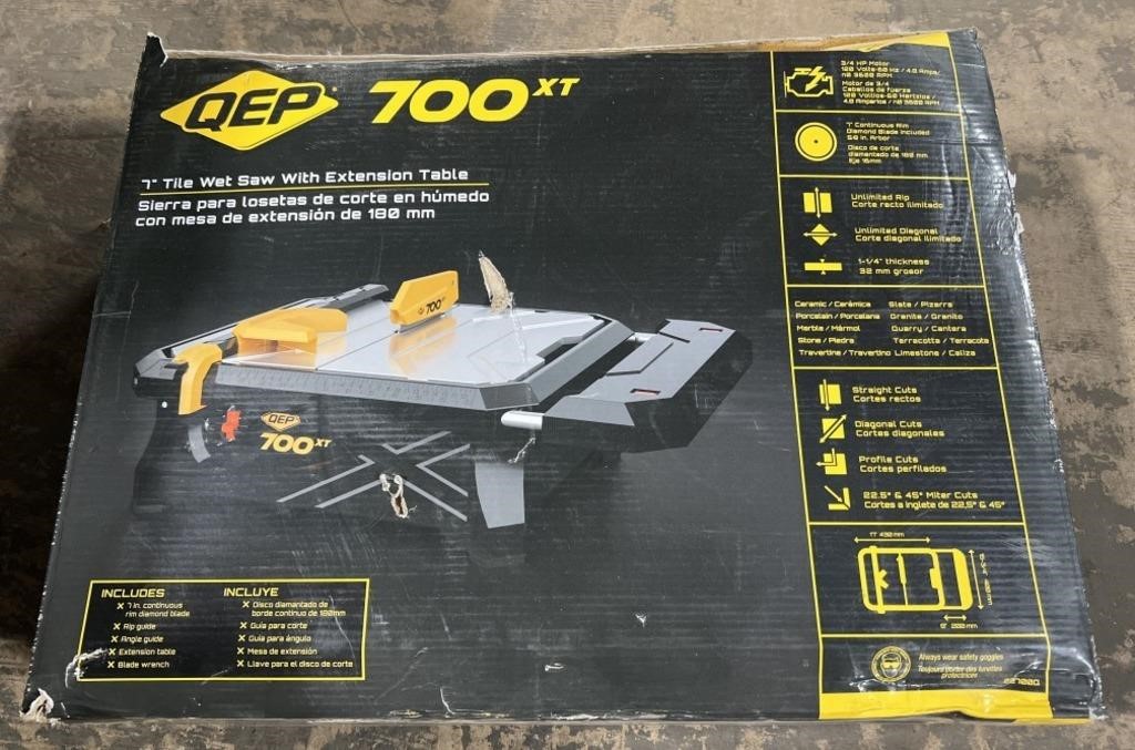 (ST) QEP 700 Wet Tile Saw