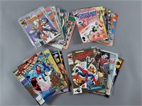 50pc 1980-90's Web of Spiderman Comic Books