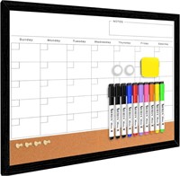 Monthly Calendar Dry Erase Board for Wall