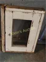 antique french architectural screen window