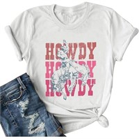 ( New ) Size : L Howdy Rodeo Shirt Women Vintage