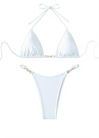 (Size: M) SHENHE Women's Sexy Bikini Sets Ring