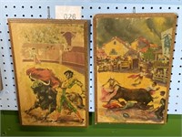 (2) Matador Paintings