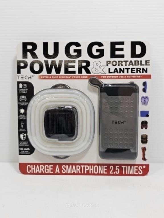 NEW - RUGGED POWER PORT & LANTERN