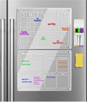 Fridge 2 pack magnetic dry erase boards