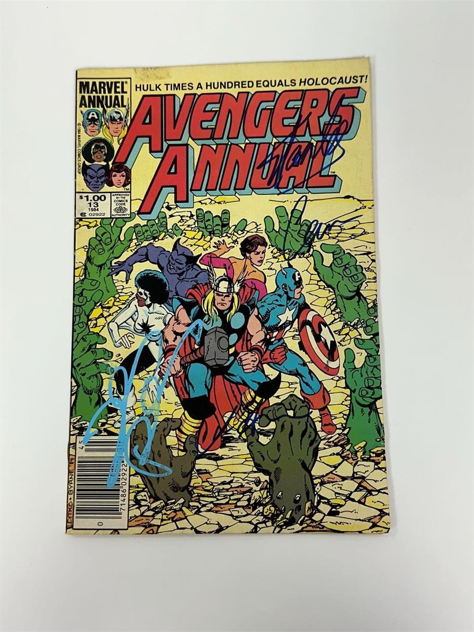 Autograph Signed COA MARVEL DC Vintage Comics V