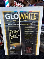 Glowrite Write-On Illuminated Sign