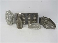 Tin Chocolate Molds