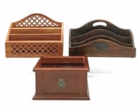 Mahogany Desk Accessories