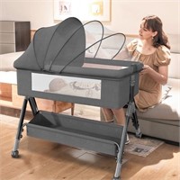 N6005  Bedside Sleeper Bassinet with Storage