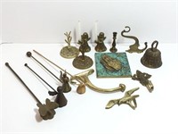 Candle Snuffers, Bell, Wall Hooks, &