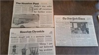 3 Newspapers from July 23, 1976