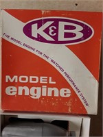 K & B MODLE ENGINGE .61 r/c  KB CARB and MUFFLER