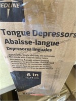 Box of tongue depressors