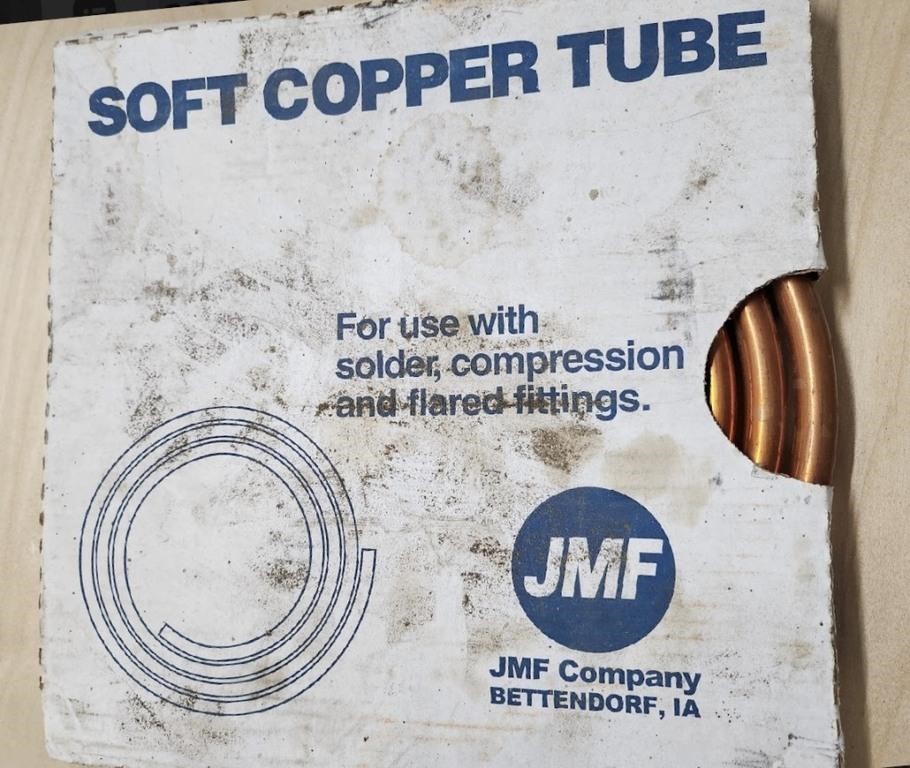 Roll of Soft Copper Tubing