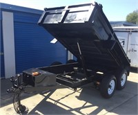 CARRY-ON 6'x10' Dual Axle Hydraulic Dump Trailer