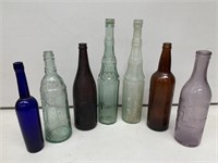 Selection of Old Bottles inc Preserving,