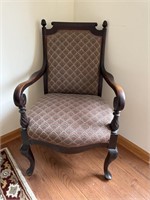 Antique open armchair