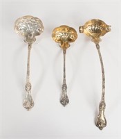 Whiting King Edward Sterling Silver Ladles