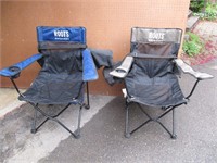 2 Roots Fold Up Chairs
