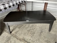 Black Coffee Table 24"x49", 16" tall U231