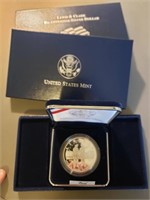 Lewis And Clark Bicentennial Silver Dollar Proof