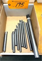 LOT SOLID CARBIDE BORING BARS