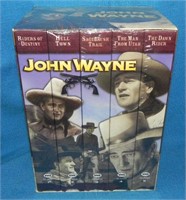 Sealed Box Set (5) VHS John Wayne Collector Series