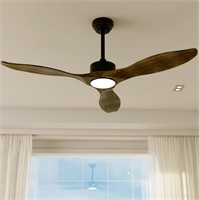 Ceiling Fan with Lights and Remote 52inch