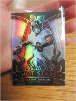 lamar Jackson Select hot stars Card