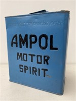 AMPOL Motor Spirit Running Board Tin