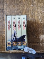 Titanic VHS Tapes