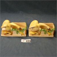 Pair of Goose Planters