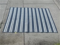 Large patio area rug
