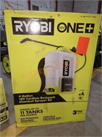 Ryobi 18V 4 Gal Backpack Chemical Sprayer