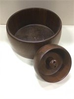 Solid Walnut Wood Bowls