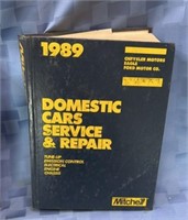 1989 Mitchell Domestic cars service and repair
